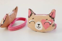 Cute Fox Hair Ties – Handmade Toddler Hair Elastics & Gift for Girls
