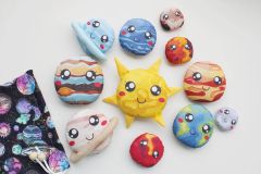 Handmade Plush Solar System – Educational Soft Toy Planets Set