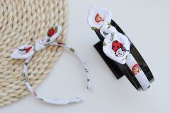 Ladybug & Leaf Headband — Handmade with Love 🐞🌿