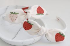 Strawberry Headband — Handmade with Love 🍓💖
