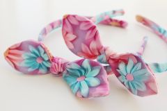 Tropical Bloom Headband — Handmade with Love 🌺🌈